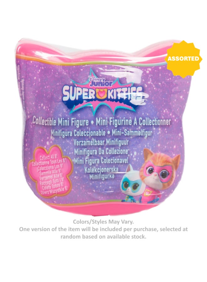 Disney Junior Super Kitties Mini Collectible Figure (3.81-5.59 cm, Assorted) - Image 1